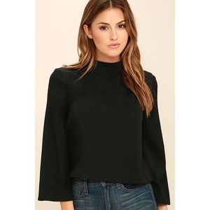Do+Be Style Student Black Top